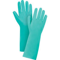 Diamond-Grip Chemical-Resistant Gloves, Size 8, 13" L, Nitrile, 22-mil Pathway Supply LP
