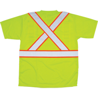 T-shirt conforme &agrave; la CSA, Polyester, Moyen, Jaune lime haute visibilit&eacute; Pathway Supply LP
