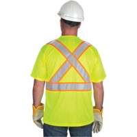 T-shirt conforme &agrave; la CSA, Polyester, Moyen, Jaune lime haute visibilit&eacute; Pathway Supply LP