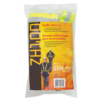 Standard-Duty Safety Harness, High Visibility Lime-Yellow, Silver Reflective Colour, Medium Pathway Supply LP