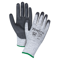Gants &eacute;lastiques sans coutures r&eacute;sistants &agrave; la coupe, Taille Moyen/8, Calibre 13, Rev&ecirc;tement Polyur&eacute;thane, Enveloppe en PEHP, ANSI/ISEA 105 niveau 4/EN 388 niveau 5 Pathway Supply LP