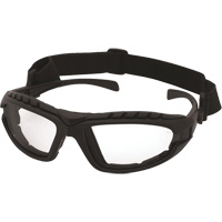 Dustdevil Black Frame Safety Glasses, Clear Lens, Anti-Fog/Anti-Scratch, ANSI Z87+/Meets/Exceeds CSA Z94.3 Pathway Supply LP