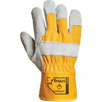 Endura&reg; Fitter Gloves, Large, Split Leather Palm, Cotton Inner Lining Pathway Supply LP