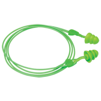 Glide&reg; Trio Reusable Earplugs, Corded, Bulk - Loose, 27 dB NRR, One-Size Pathway Supply LP