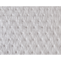 Premium Fine Fiber Sorbent Pads, Oil Only, 15" x 17", 25 gal. Absorbancy Pathway Supply LP