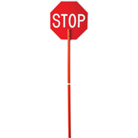 Traffic Control Sign Plastic Handle Pathway Supply LP