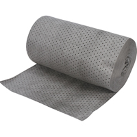 Rouleaux absorbants en fibres fines de calibre industriel, Lourd, 150' lo x 30" la, Absorption 70 gal. Pathway Supply LP