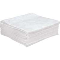 Premium Anti Static Sorbent Pads, Oil Only, 30" x 30", 55 Gal. Absorbancy Pathway Supply LP