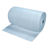 Premium Blue Bonded Sorbent Pads, Heavyweight, 150' L x 30" W, 50 gal. Absorbancy Pathway Supply LP