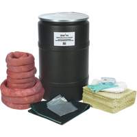 Trousse de lutte contre les d&eacute;versements de premi&egrave;re qualit&eacute;, Mati&egrave;res dangereuses, Baril, Absorbance de 55 gal. US Pathway Supply LP