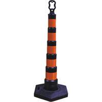 Grip N Go Trim Line Channelizers, 49" High, Black Pathway Supply LP