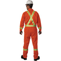 Westex UltraSoft&reg; Unlined Coveralls, Large, Orange Pathway Supply LP