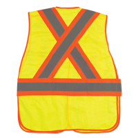 Veste d'arpenteur haute visibilit&eacute;, conforme &agrave; la CSA, Jaune lime haute visibilit&eacute;, 2T-Grand, Polyester Pathway Supply LP