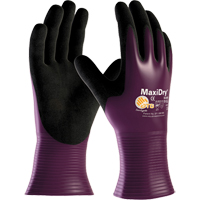 Gants ATG MaxiDry 56-426, 7/Petit, R&ecirc;vetement Nitrile, Calibre 15, Enveloppe en Nylon Pathway Supply LP
