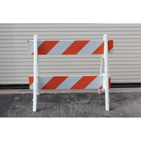 Barricades, A-Frame, 28.6" L x 40" H, Orange/White Pathway Supply LP