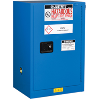 ChemCor&reg; Lined Hazardous Material Compac Safety Cabinets, 12 gal., 23.25" x 35" x 18" Pathway Supply LP