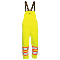 Professional&reg; Journeyman&reg; 300D Pants, Polyester, Small, High Visibility Lime-Yellow Pathway Supply LP
