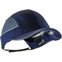 Skullerz&reg; 8960 Long Brim Bump Cap with LED Lighting, Navy Blue Pathway Supply LP