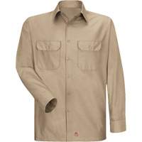 Long Sleeve Ripstop Shirt, Men's, 3X-Large, Khaki Pathway Supply LP