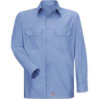 Long Sleeve Ripstop Shirt, Men's, 3X-Large, Blue Pathway Supply LP