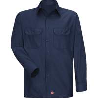 Long Sleeve Ripstop Shirt, Men's, 3X-Large, Navy Blue Pathway Supply LP