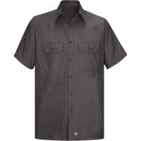 Short Sleeve Ripstop Shirt, Men's, 3X-Large, Charcoal Pathway Supply LP