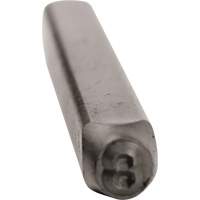 Individual Standard General Purpose Steel Hand Stamp Pieces, # 8, 3/32" Pathway Supply LP