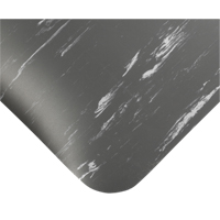 Tile-Top Select Anti-Microbial Mats No.494, Smooth, 2' x 10' x 1/2", Charcoal, PVC Pathway Supply LP