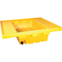 Ultra-Rack Sump&reg;, 51.5" L x 51.5" W x 12" H, 66 US gal. Capacity Pathway Supply LP