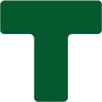 Marqueurs all&eacute;g&eacute;e/5S Armor Stripe, T, 6" lo x 6" la, Vert, Plastique Pathway Supply LP