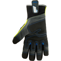 ProFlex&reg; Performance Dorsal Impact-Reducing Gloves + Thermal WP, Small, Suede Palm, Safety Cuff Pathway Supply LP