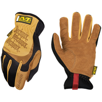 Fastfit&reg; Gloves, Small, Grain Leather Palm, Elastic Cuff Pathway Supply LP