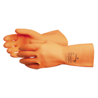 Gants de poids lourds 408, Taille Petit/7, 13" lo, Latex, Doublure en Ouat&eacute;e, 30 mils Pathway Supply LP