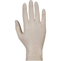 KeepKleen&reg; Disposable Medical Exam Grade Gloves, Large, Latex, 5-mil, Powder-Free, White, Class 2 Pathway Supply LP
