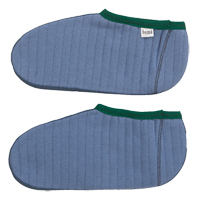Rubber Boot Socks, Men's, X-Large, Blue/Green, Cotton/Fleece Pathway Supply LP
