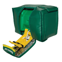 Tempered Portable Eyewash, Gravity-Fed, 9 gal. Capacity, Meets ANSI Z358.1 Pathway Supply LP