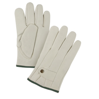 Gants de cordeur de premi&egrave;re qualit&eacute;, Moyen, Paume Cuir fleur de vache Pathway Supply LP
