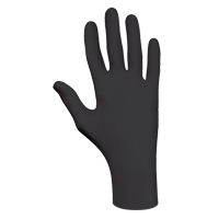 6112PF Biodegradable Gloves, X-Small, Nitrile, 4-mil, Powder-Free, Black Pathway Supply LP