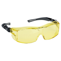 Dynamic OTG Extra Series Safety Glasses, Amber Lens, Anti-Fog/Anti-Scratch, ANSI Z87+/Meets/Exceeds CSA Z94.3 Pathway Supply LP