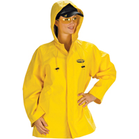 Hurricane Flame Retardant/Oil Resistant Rain Suits - Jackets, 4X-Large, Yellow Pathway Supply LP