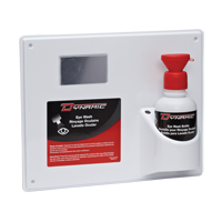 Dynamic Eyewash Station with Empty Bottles, Single Pathway Supply LP