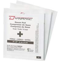 Gaze Dynamic, Tampon, 2" lo x 2" la, St&eacute;rile, Dispositif m&eacute;dical Classe 1 Pathway Supply LP