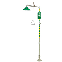 Floor Mount Drench Shower, Pedestal Pathway Supply LP