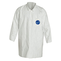 Lab Coat, Tyvek&reg; 400, White, 6X-Large Pathway Supply LP