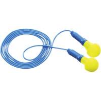 E-A-R Push-Ins Earplugs, Corded, Pair - Polybag, 28/23 dB NRR, One-Size Pathway Supply LP
