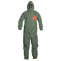 Tychem&reg; 2000 SFR Protective Coveralls, Small, Green Pathway Supply LP