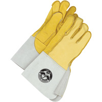 Welding Gloves, Grain Cowhide/Grain Deerskin, Size Large/10 Pathway Supply LP