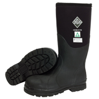 Chore Classic Fleece-Lined Work Boots, Rubber, Steel Toe, Size 5, Puncture Resistant Sole Pathway Supply LP