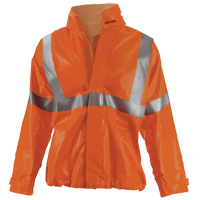 J162 310DH Utili-Gard&reg; FR Jacket, PVC, Large, Orange Pathway Supply LP