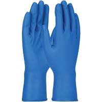 Grippaz Gloves, Small, Nitrile, 8-mil, Powder-Free, Blue Pathway Supply LP